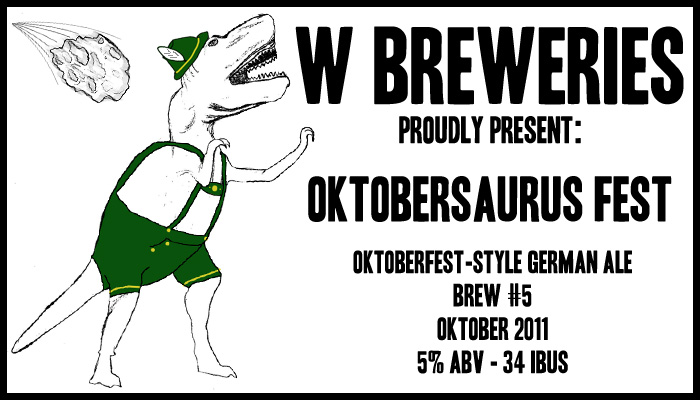 Presenting Brew #5 – Oktobersaurus Fest!